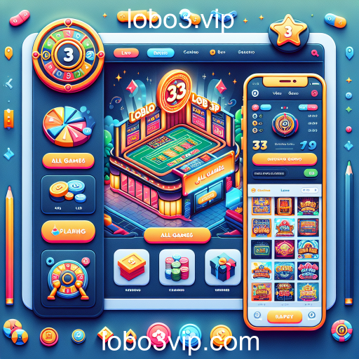 Explore a Diversidade da Categoria 'Todos os Jogos' no lobo3.vip